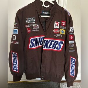 Snickers NASCAR Racing Bomber Jacket Adult Small